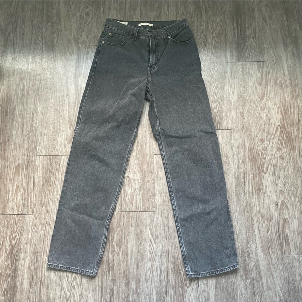 🖤Levi’s Black baggy dad jeans 🖤Size 25 🖤great condition